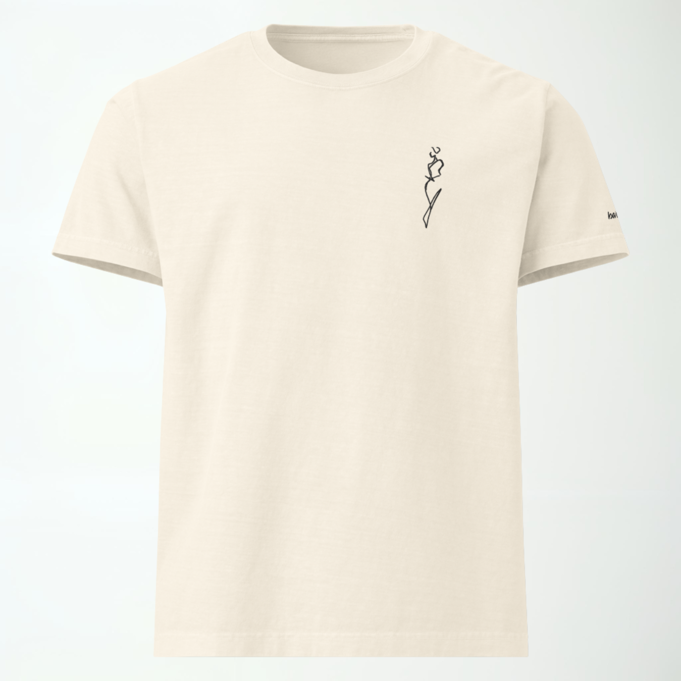 Muse Luxe Oversize Tee - Cream